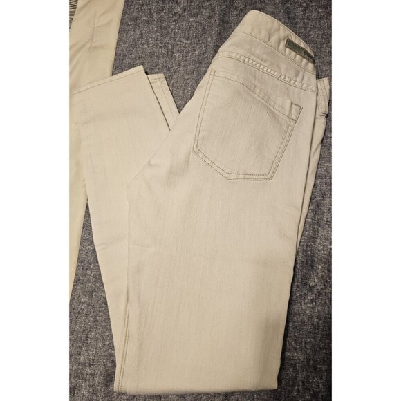 Express Women's Zelda Slim Fit Ultra Low Rise White Jean Legging Size 10 EUC - Picture 8 of 14